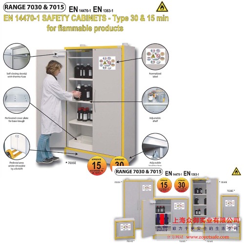 歐洲EN14470安全柜、化學品防火安全柜(圖10)